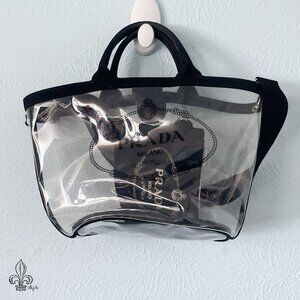 🎠Prada clear tote🎠